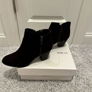 Style&Co suede bootie  Size 9.5